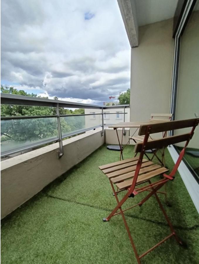 Appartement Sans Vis A Vis A 2 Min De La Rocade Rennes Buitenkant foto